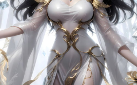 国漫女神ai高清的壁纸,AI高清壁纸艺术盛宴